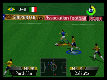 International Superstar Soccer 64 (Europe) screen shot game playing